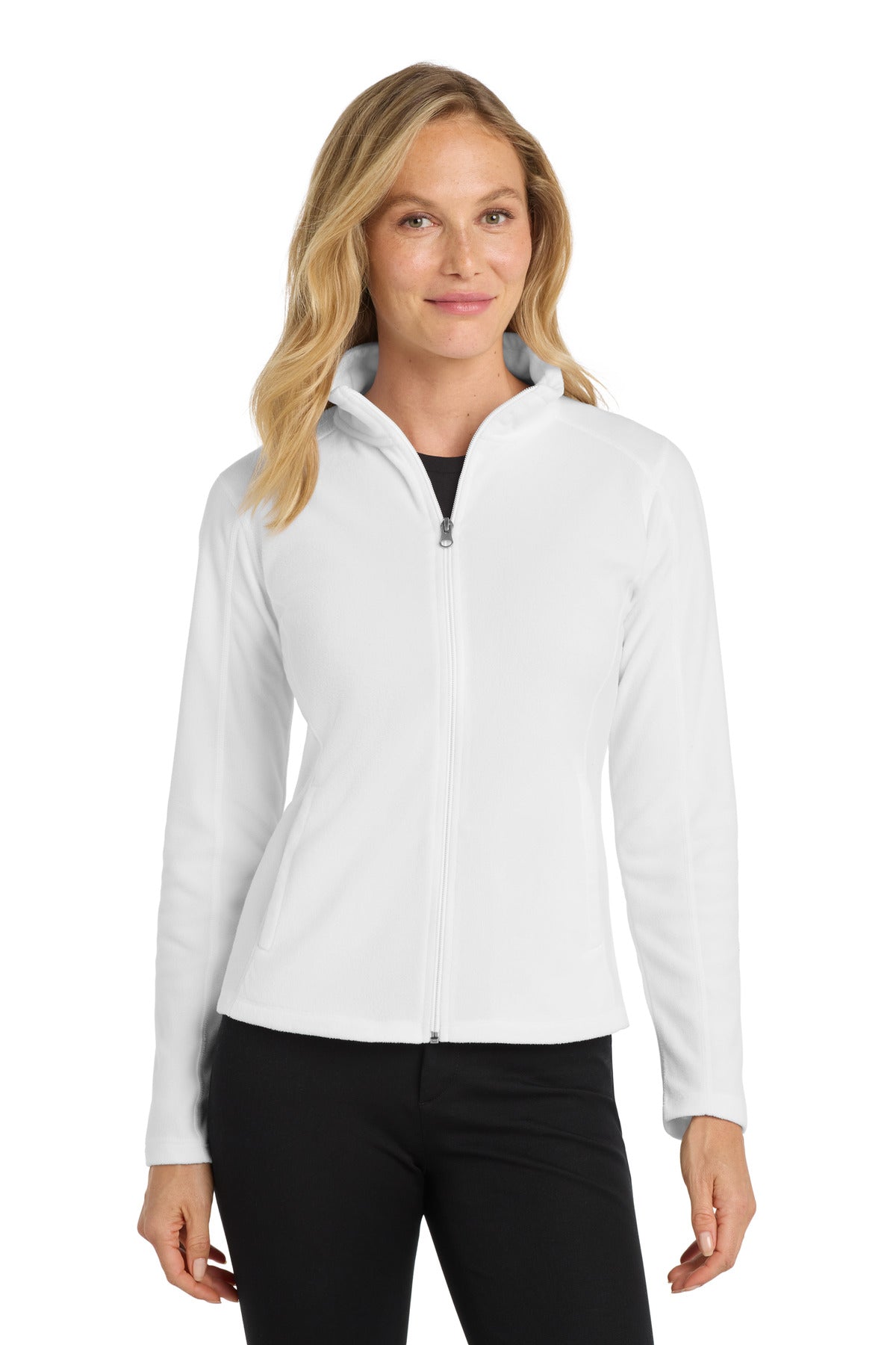 Port Authority Women's Microfleece Jacket L223 White