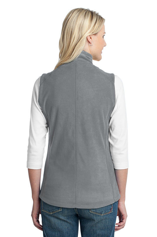 Port Authority Women's Microfleece Vest. L226 Pearl Grey