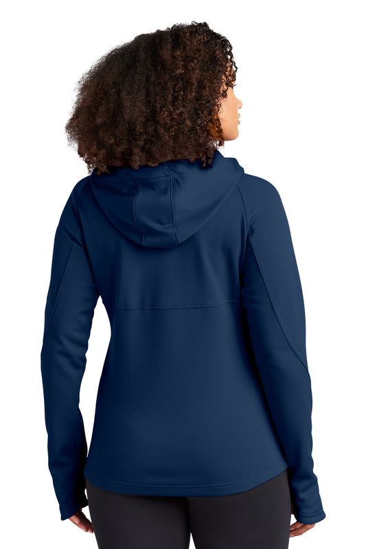 Sport-Tek Women's Tech Fleece Full-Zip Hooded Jacket. L248 True Navy