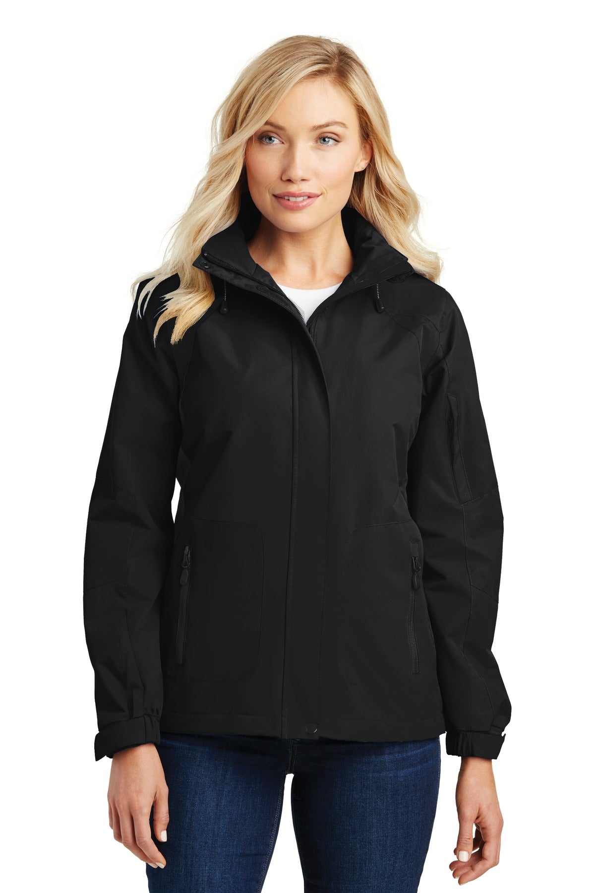 Port Authority Women's All-Season II Jacket L304 Black/ Black