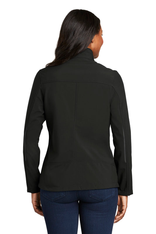 Port Authority Women's Welded Soft Shell Jacket. L324 Black