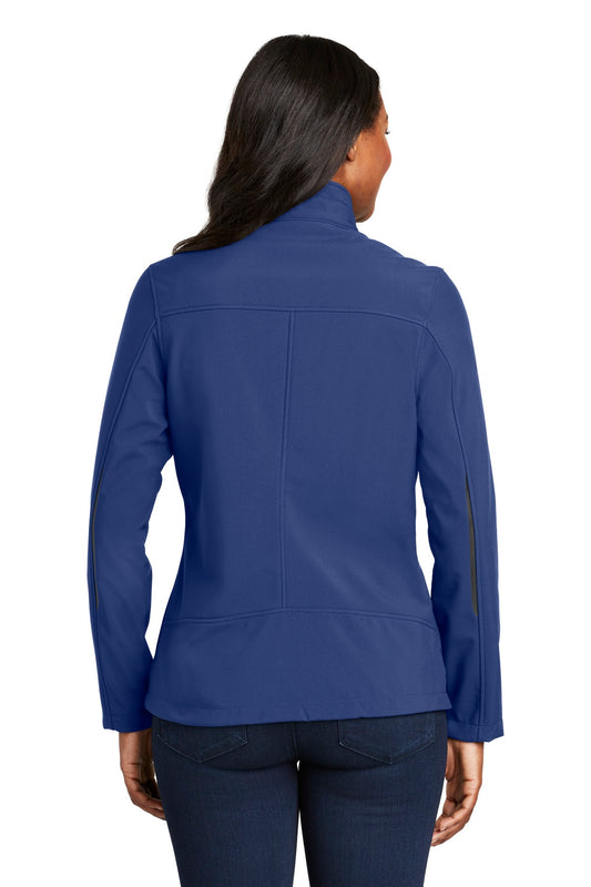 Port Authority Women's Welded Soft Shell Jacket. L324 Estate Blue
