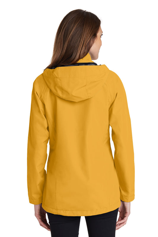 Port Authority Women's Torrent Waterproof Jacket. L333 Slicker Yellow