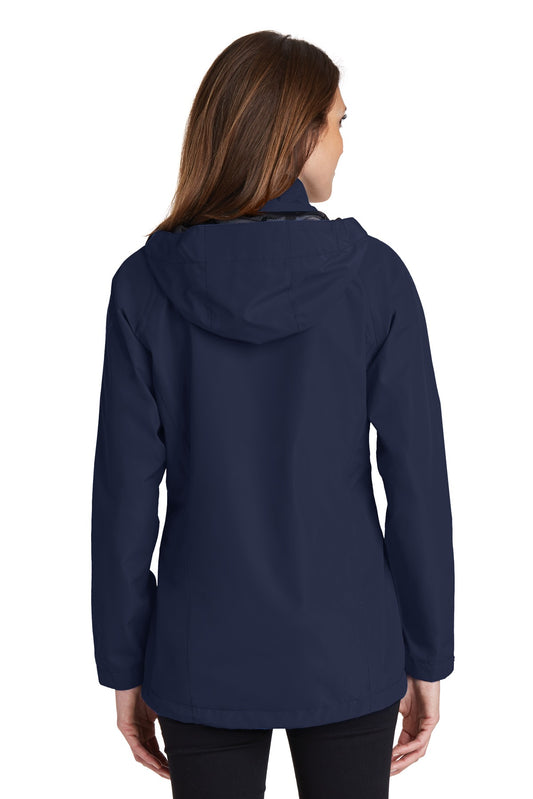 Port Authority Women's Torrent Waterproof Jacket. L333 True Navy