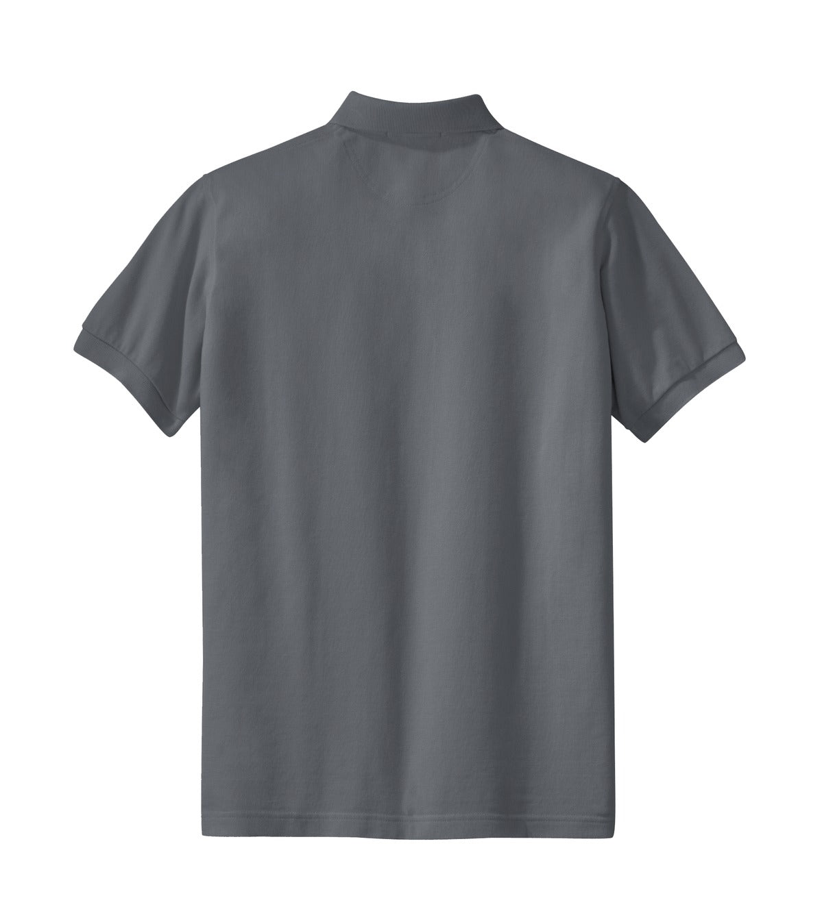 Port Authority Women's Heavyweight Cotton Pique Polo. L420 Steel Grey