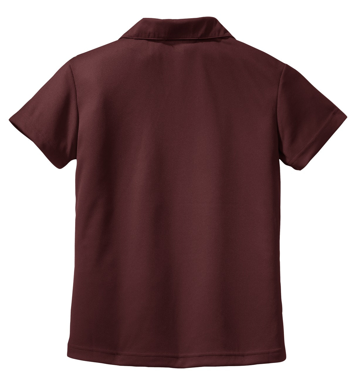Sport-Tek Women's Dri-Mesh V-Neck Polo. L469 Maroon