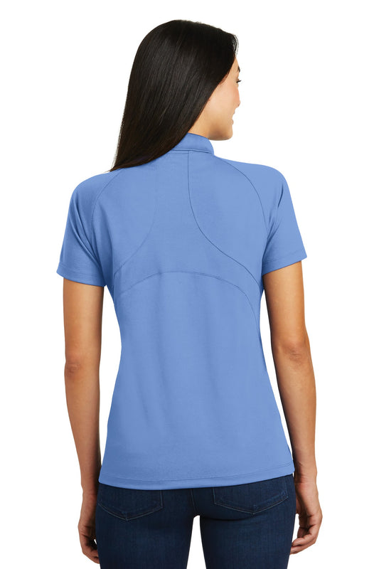 Sport-Tek Women's Dri-Mesh Pro Polo. L474 Carolina Blue