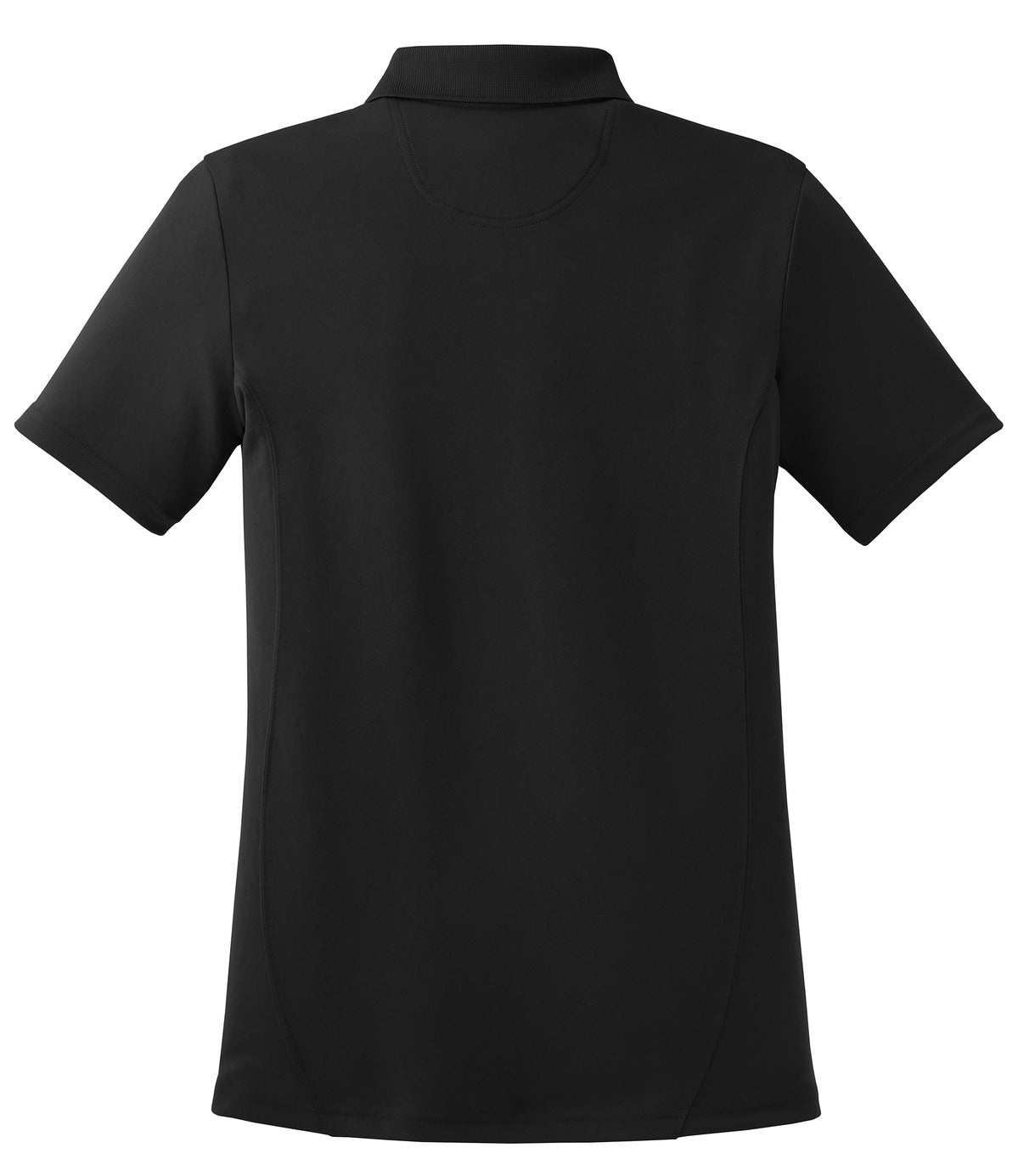 Sport-Tek Women's Dry Zone Raglan Accent Polo. L475 Black