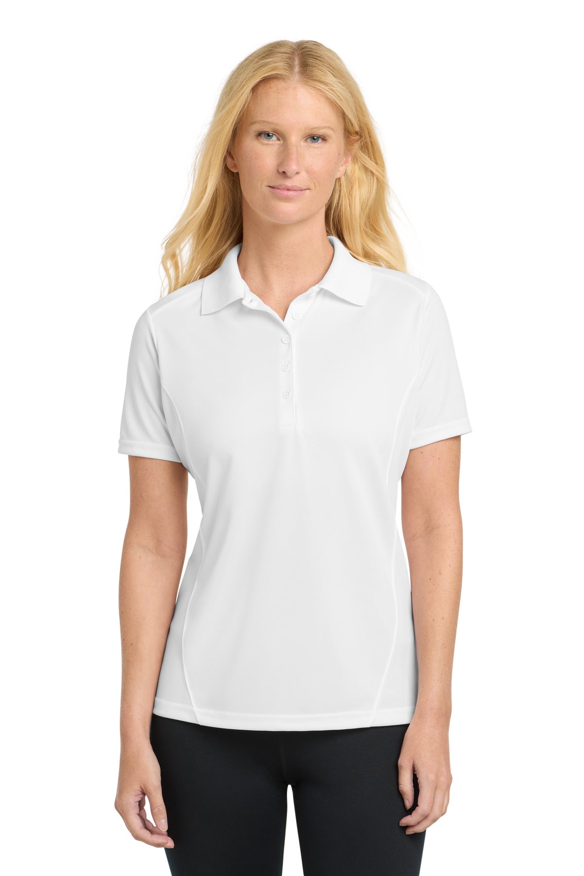 Sport-Tek Women's Dry Zone Raglan Accent Polo