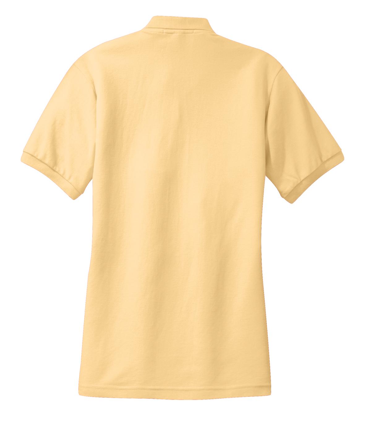 Port Authority Women's Silk Touch Polo. L500 Banana