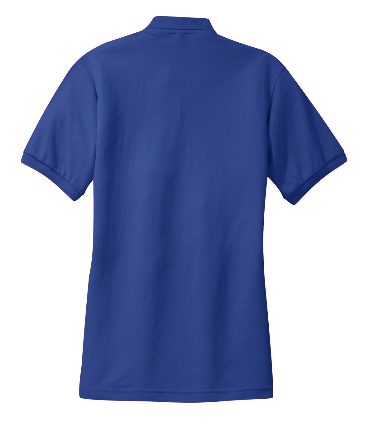 Port Authority Women's Silk Touch Polo. L500 Royal