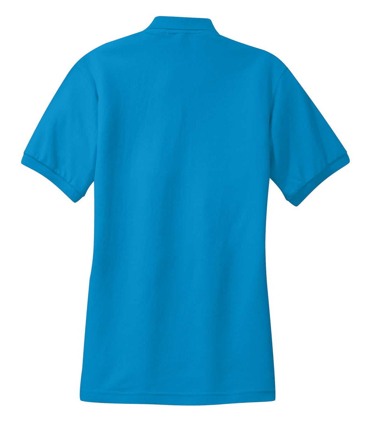 Port Authority Women's Silk Touch Polo. L500 Turquoise