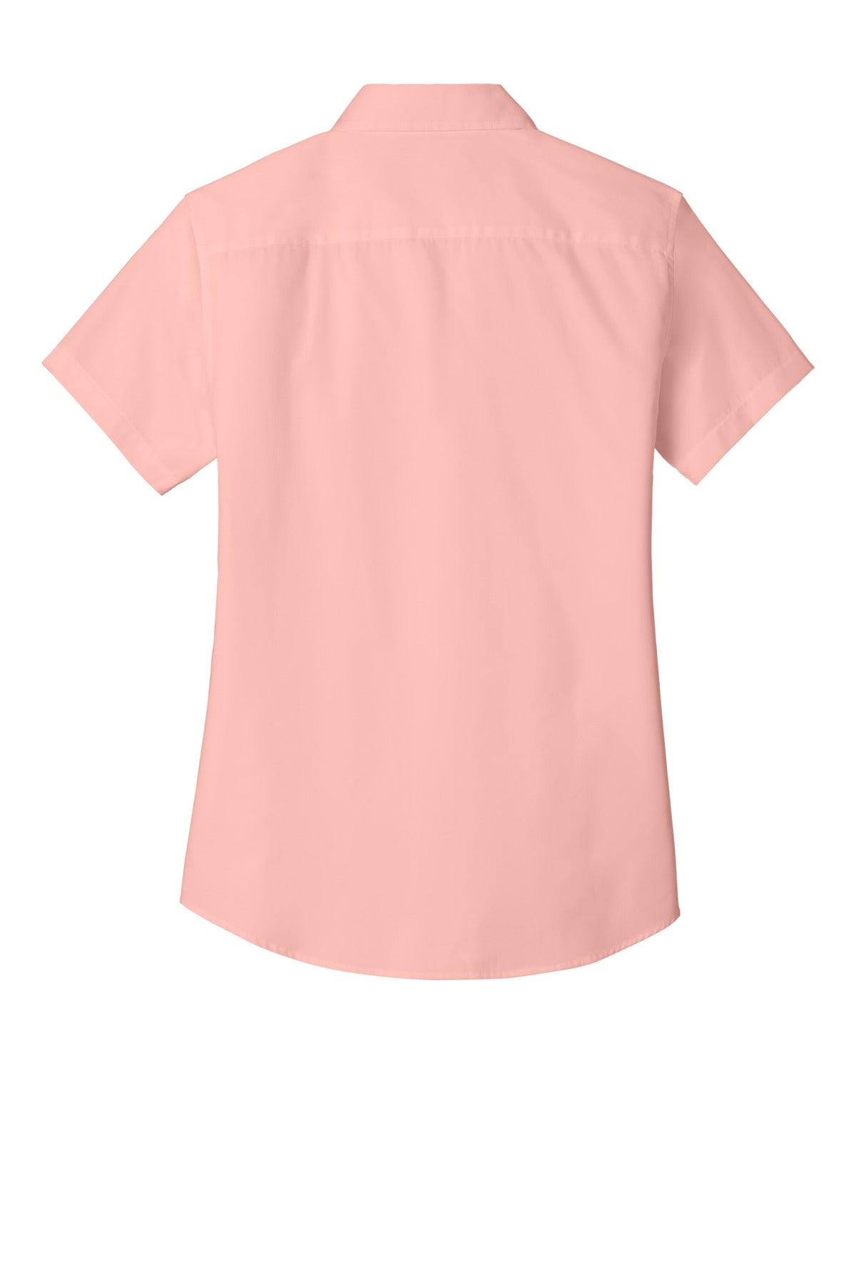 Port Authority Women's Short Sleeve Easy Care Shirt. L508 Light Pink