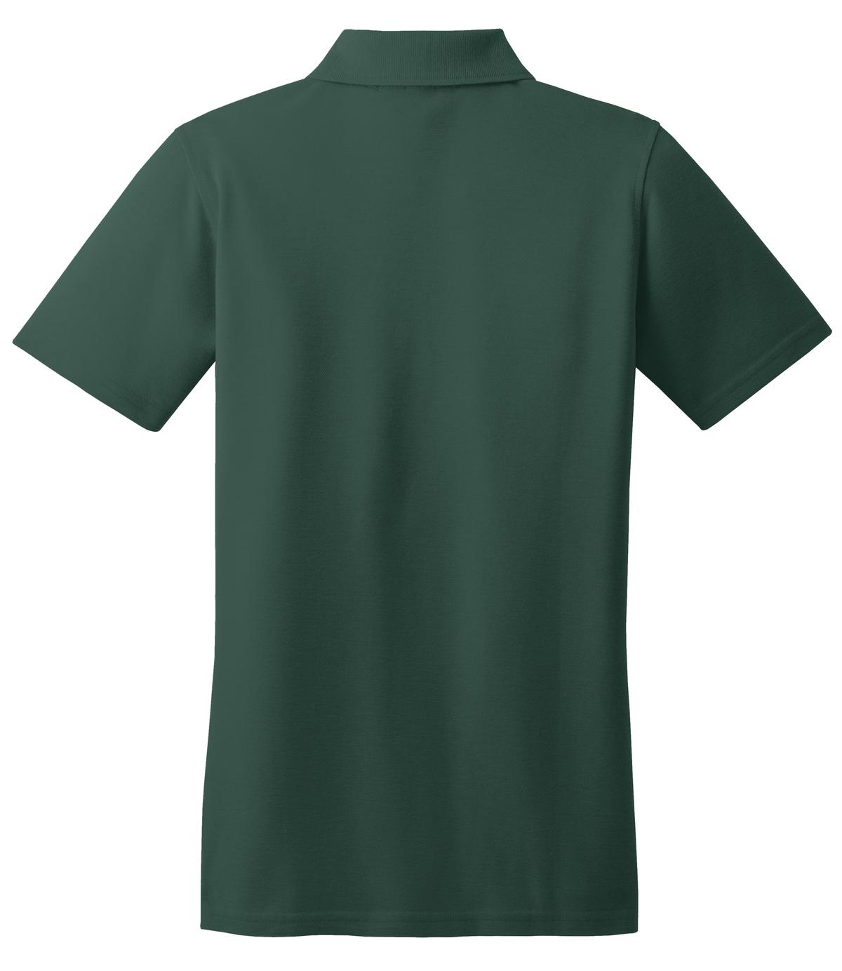Port Authority Women's Stain-Resistant Polo. L510 Dark Green