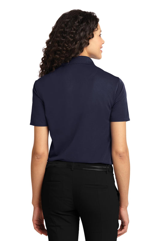 Port Authority Women's Dry Zone Ottoman Polo. L525 Navy