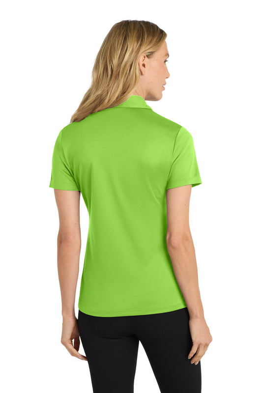 Port Authority Women's Silk Touch Performance Polo. L540 Lime