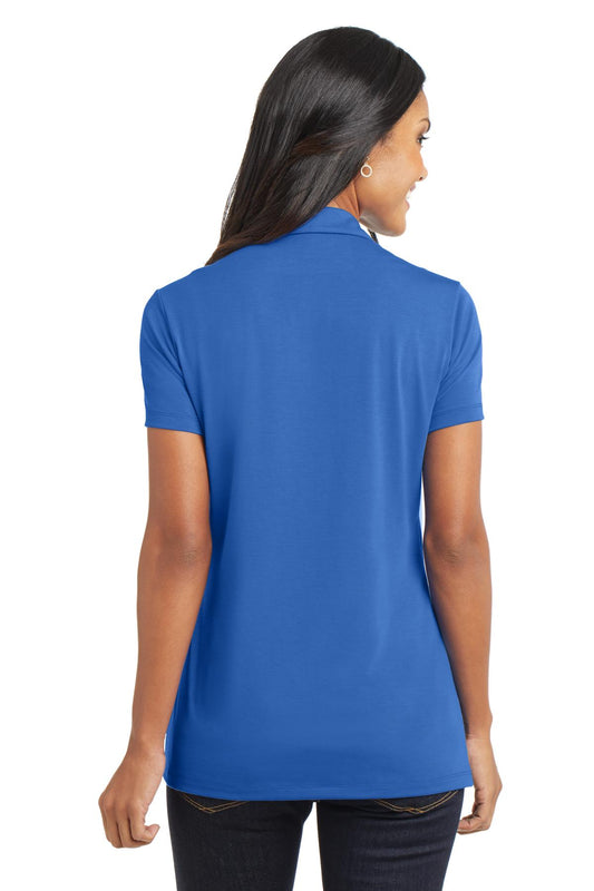 Port Authority Women's Cotton Touch Performance Polo. L568 Strong Blue