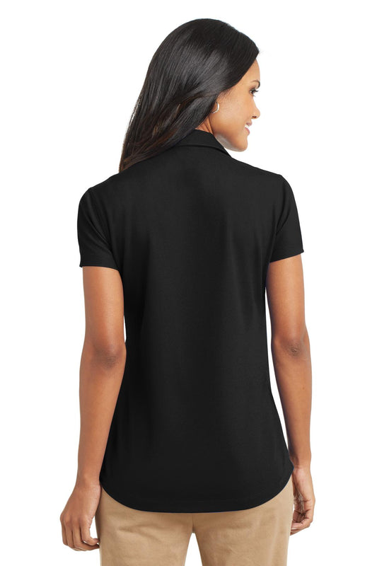 Port Authority Women's Dry Zone Grid Polo. L572 Black