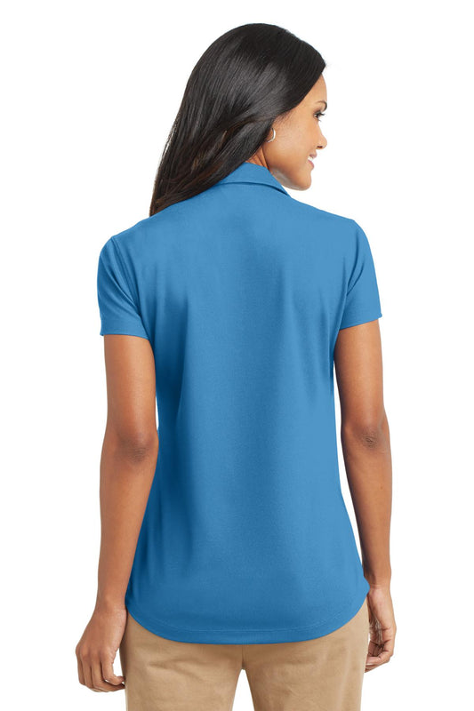 Port Authority Women's Dry Zone Grid Polo. L572 Celadon Blue