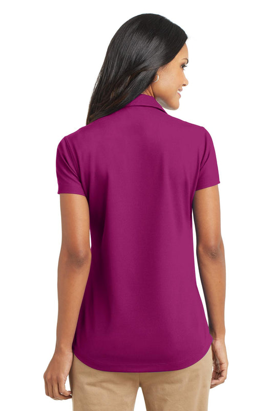 Port Authority Women's Dry Zone Grid Polo. L572 Magenta