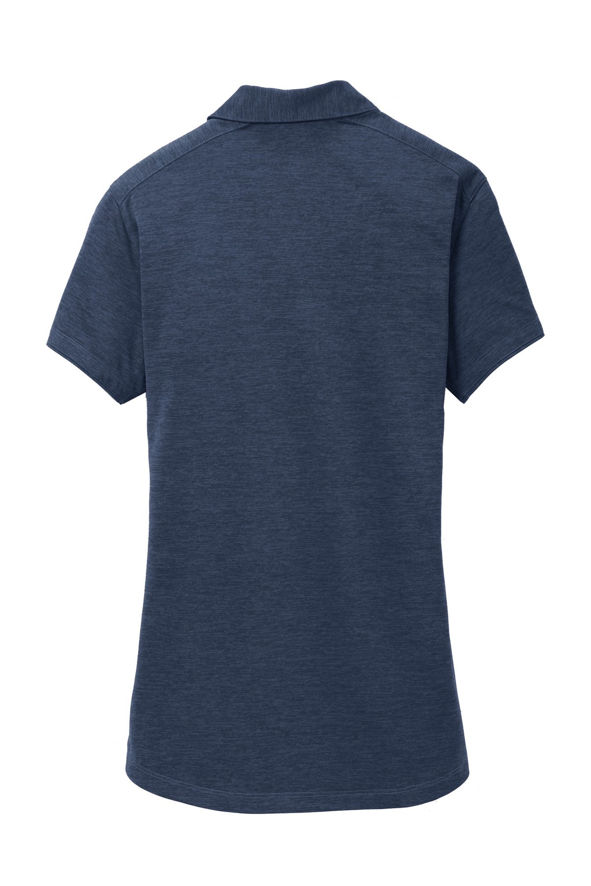 Port Authority Women's Digi Heather Performance Polo. L574 Dress Blue Navy