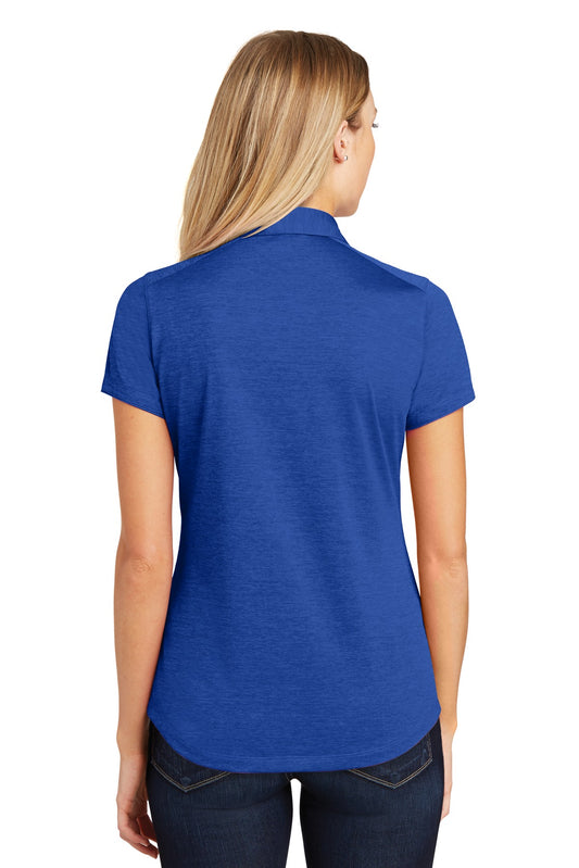 Port Authority Women's Digi Heather Performance Polo. L574 True Royal