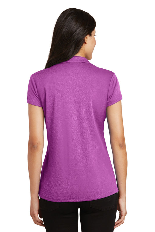 Port Authority Women's Trace Heather Polo. L576 Berry Heather
