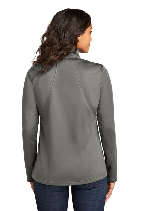 Port Authority Women's Flexshell Jacket L617 Smoke Grey