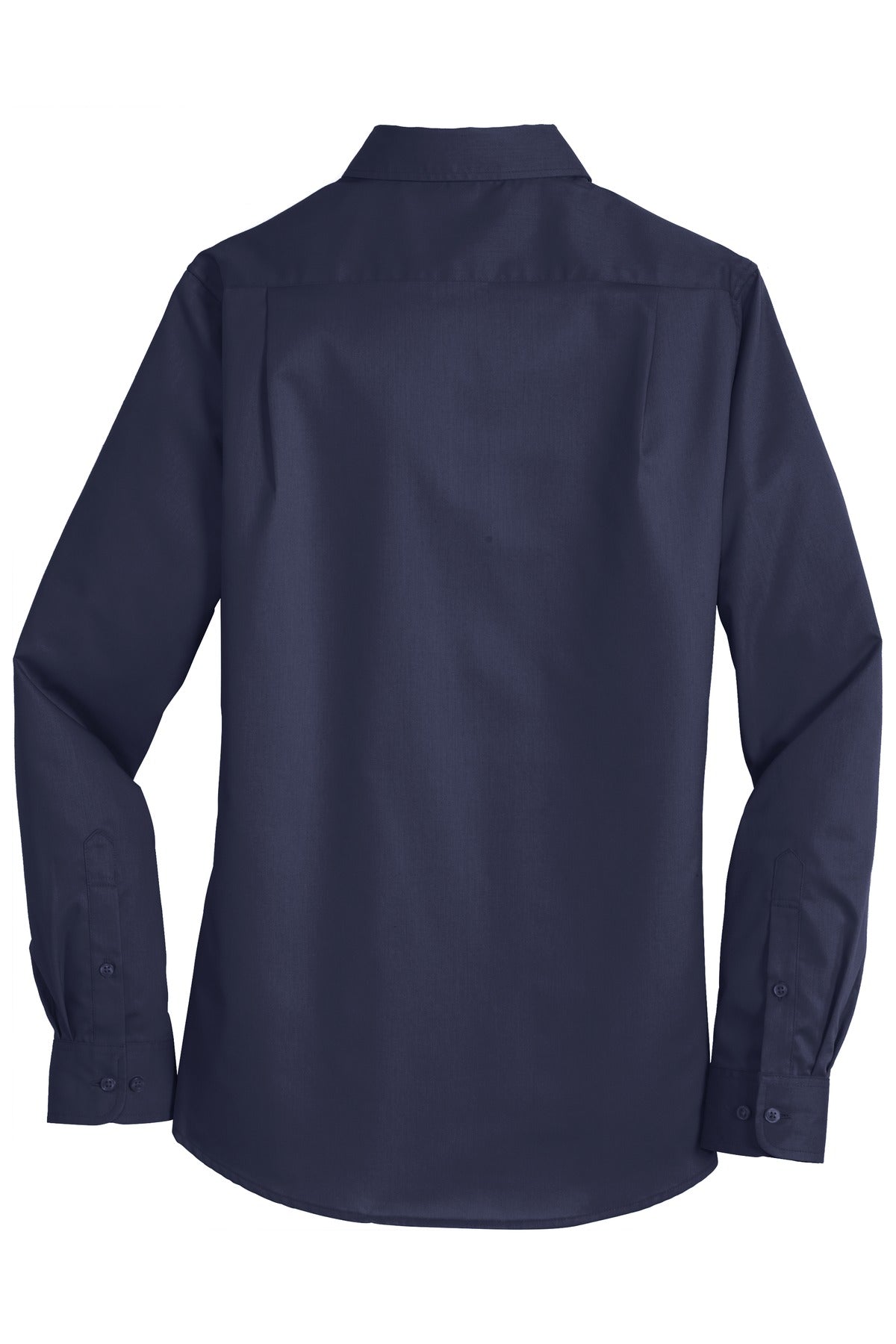 Port Authority Women's SuperPro Twill Shirt. L663 True Navy