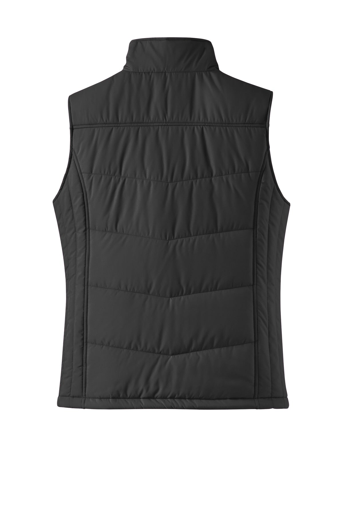 Port Authority Women's Puffy Vest. L709 Black/ Black