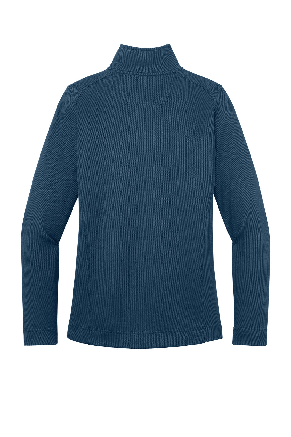 Port Authority Women's Vertical Texture Full-Zip Jacket. L805 Regatta Blue/ Iron Grey