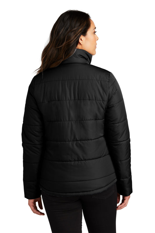 Port Authority Women's Puffer Jacket L852 Deep Black