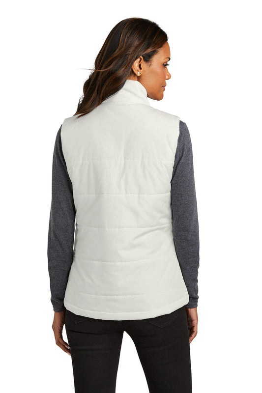 Port Authority Women's Puffer Vest L853 Marshmallow