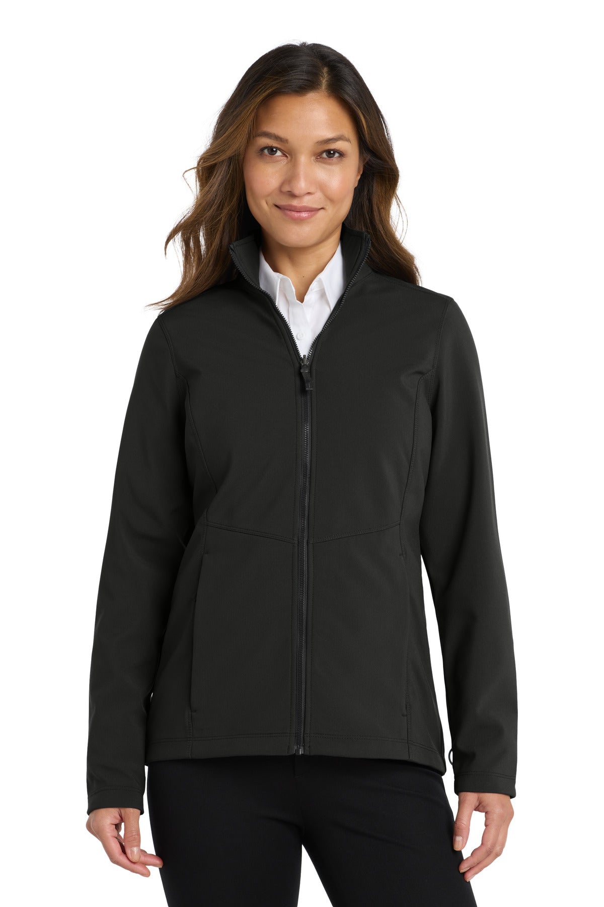 Port Authority Women's Collective Soft Shell Jacket L901 Deep Black