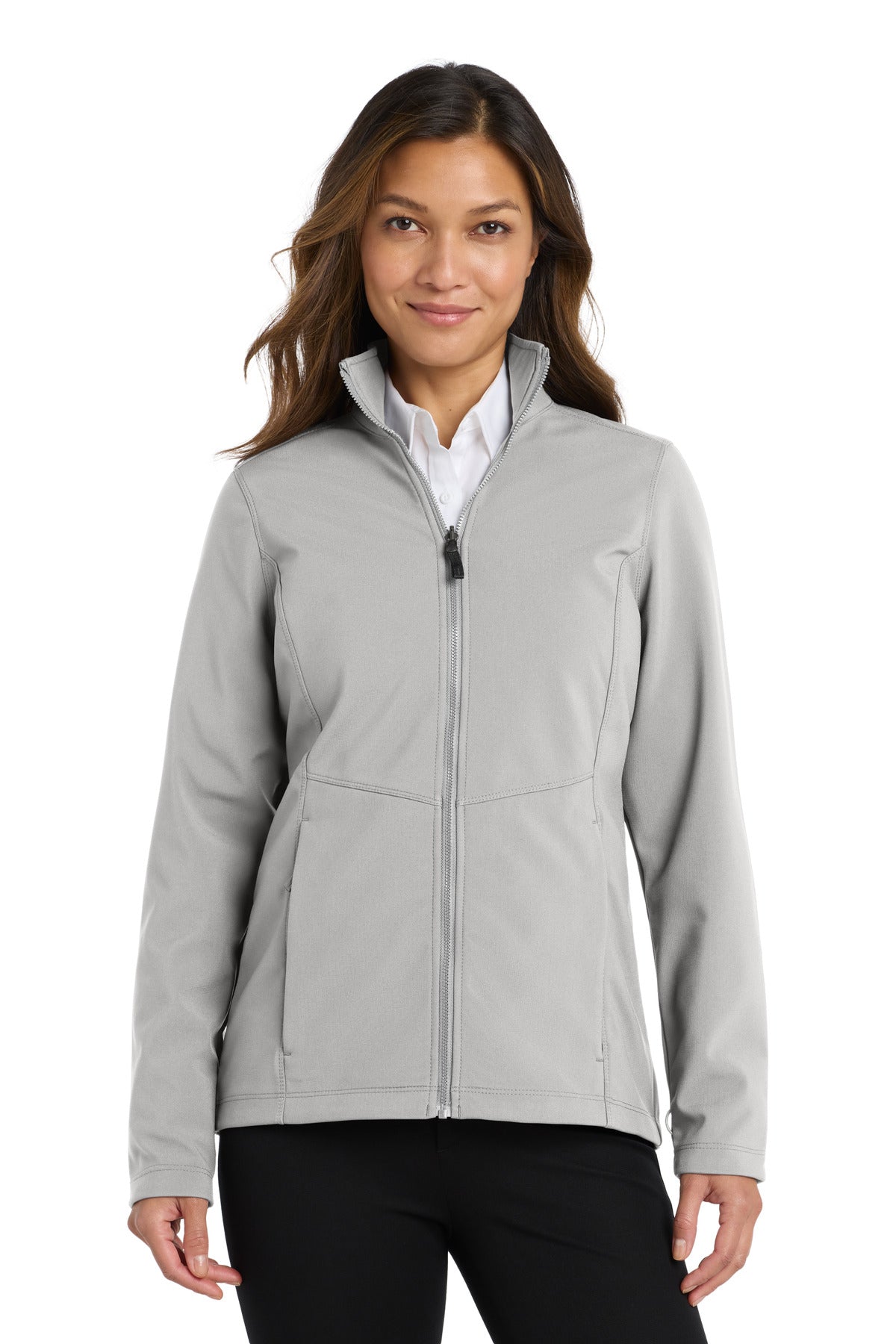 Port Authority Women's Collective Soft Shell Jacket L901 Gusty Grey