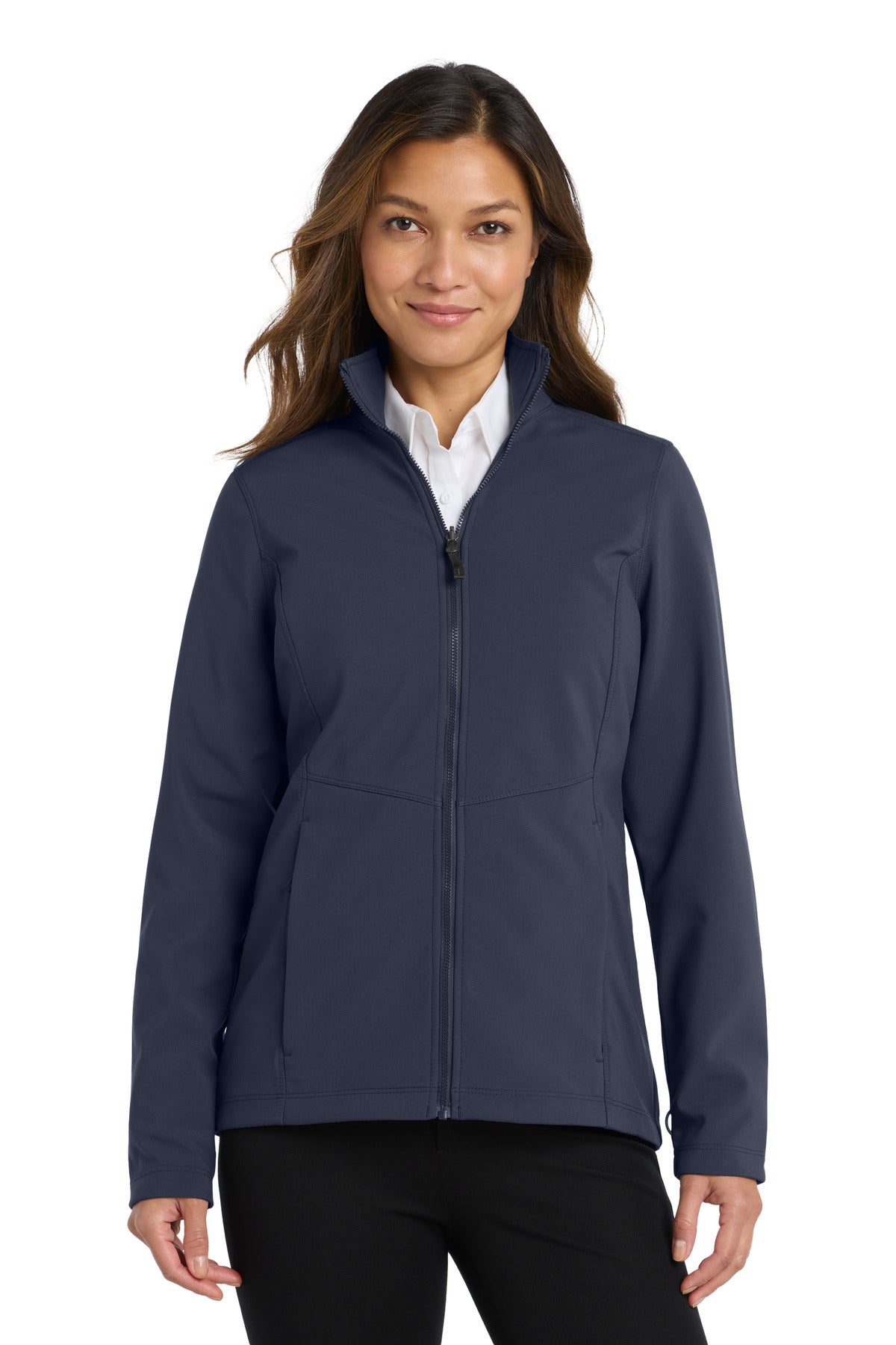 Port Authority Women's Collective Soft Shell Jacket L901 River Blue Navy