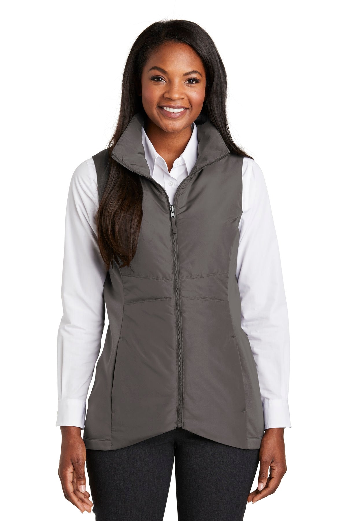 Port Authority Women's Collective Insulated Vest L903 Graphite