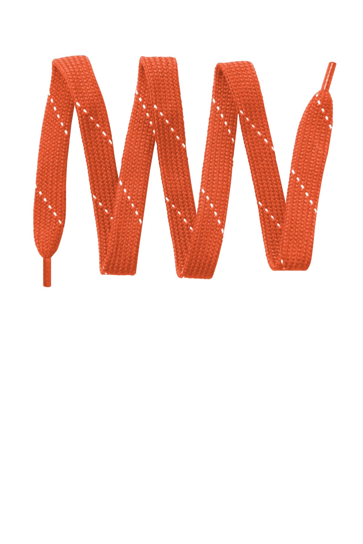 Sport-Tek Laces LACE Deep Orange/ White
