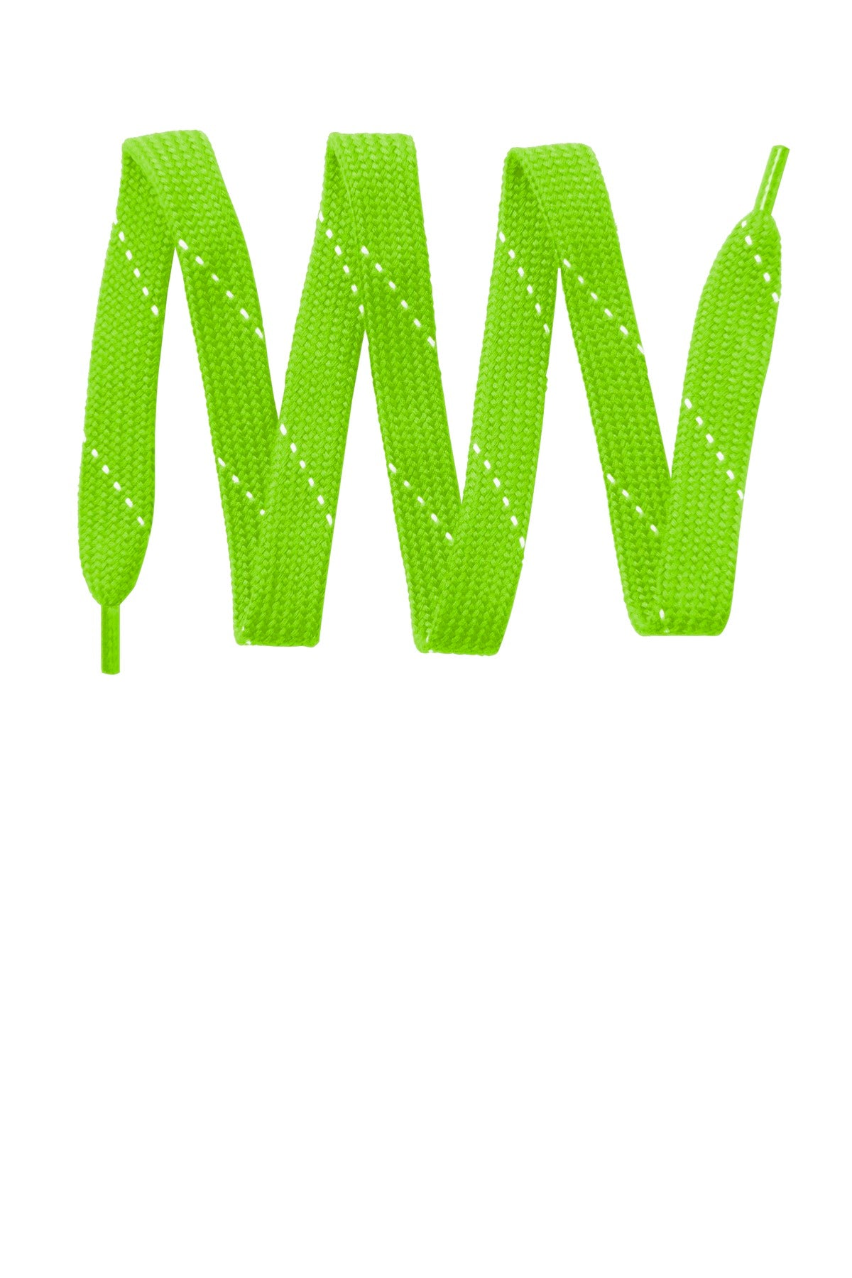 Sport-Tek Laces LACE Neon Green/ White