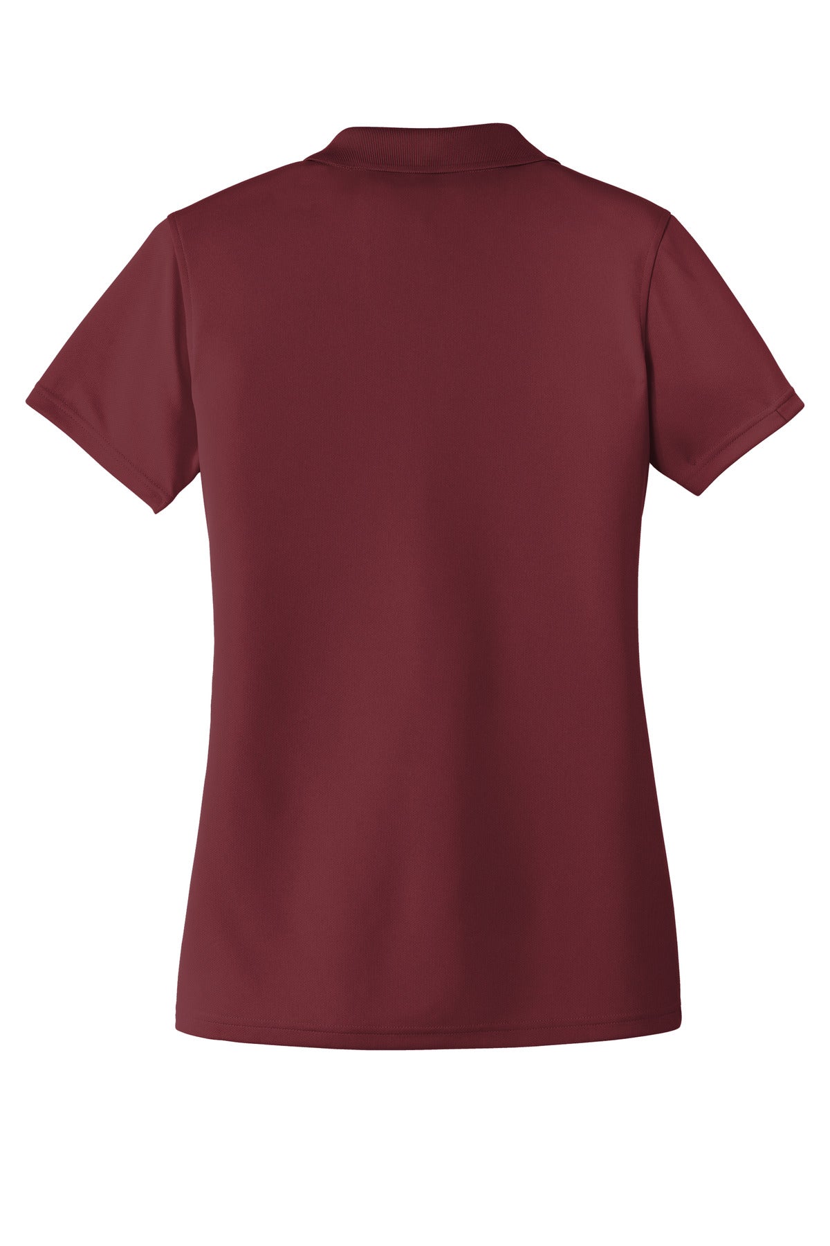Port Authority Women's Dry Zone UV Micro-Mesh Polo. LK110 Burgundy