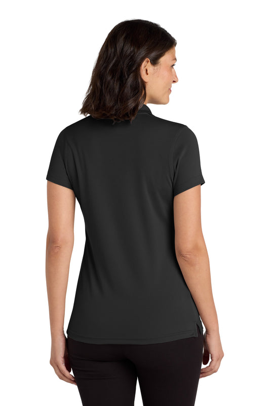 Port Authority Women's Dry Zone UV Micro-Mesh Polo. LK110 Deep Black