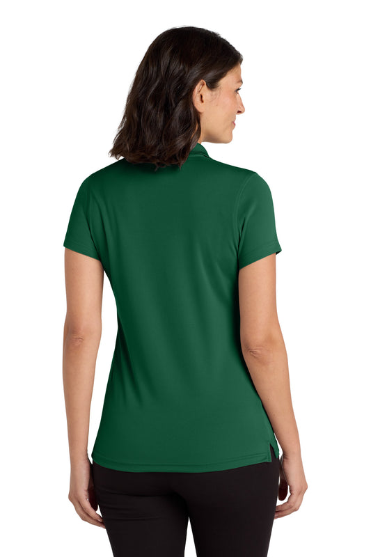 Port Authority Women's Dry Zone UV Micro-Mesh Polo. LK110 Deep Forest Green