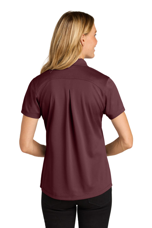 Port Authority Women's Wearever Performance Pique Polo LK240 Burgundy