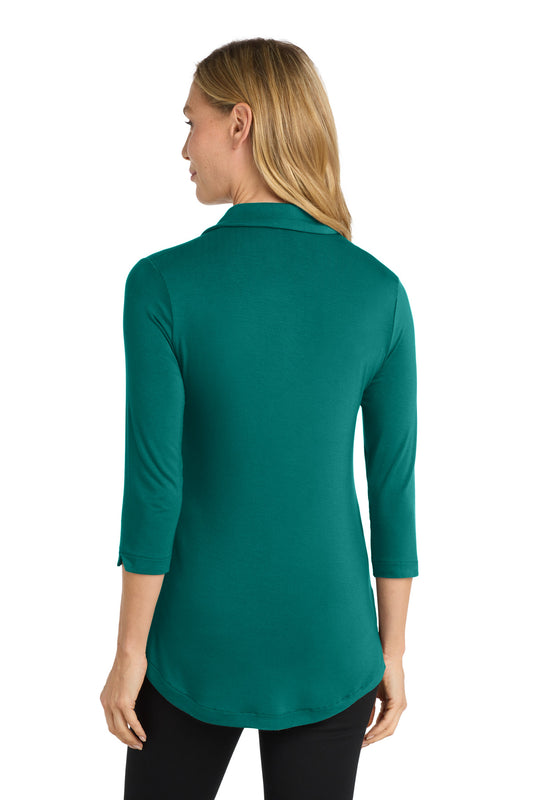 Port Authority Women's Luxe Knit Tunic. LK5601 Teal Green