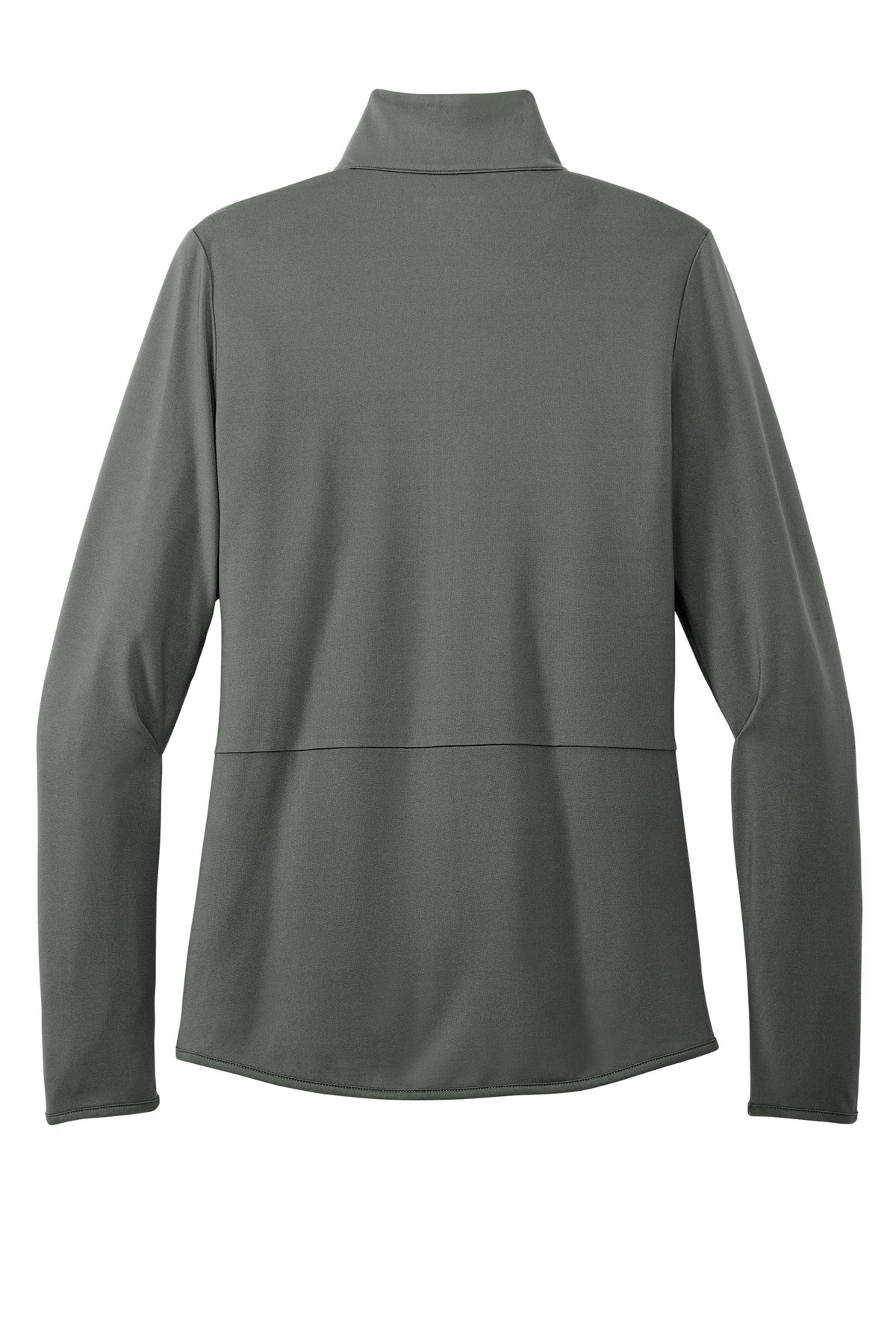 Port Authority Women's Accord Stretch Fleece Full-Zip LK595 Pewter