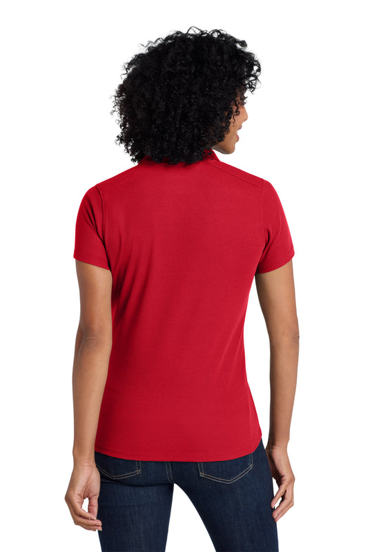 Port Authority Women's EZPerformance Pique Polo. LK600 Apple Red