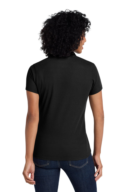 Port Authority Women's EZPerformance Pique Polo. LK600 Black