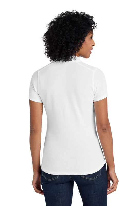 Port Authority Women's EZPerformance Pique Polo. LK600 White