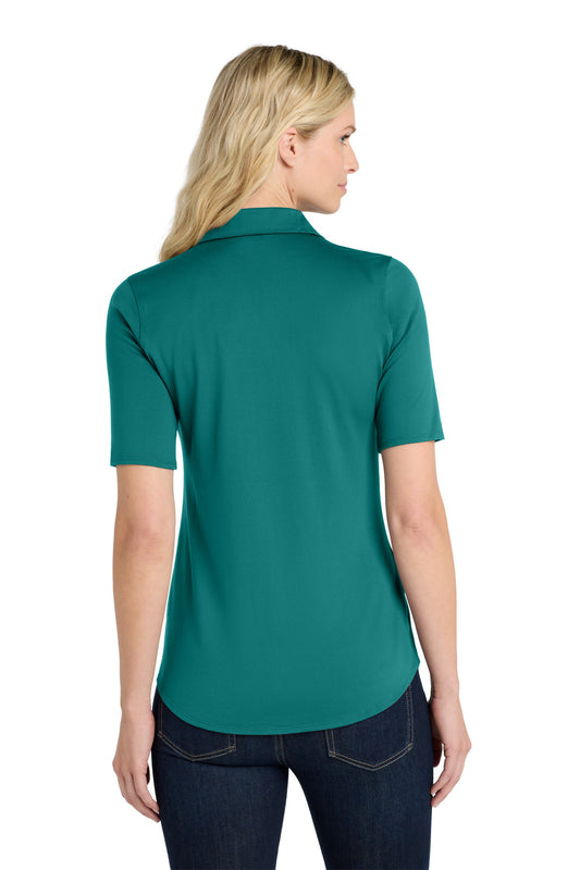 Port Authority Women's City Stretch Top. LK682 Dark Teal