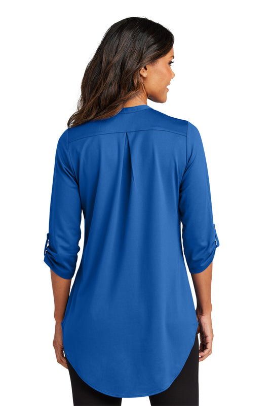 Port Authority Women's City Stretch 3/4-Sleeve Tunic LK6840 True Blue